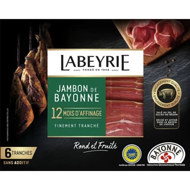 Jambon de Bayonne IGP 12 mois d'affinage (120g)