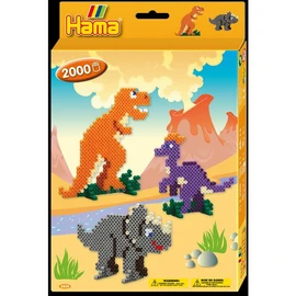 Kit perles et plaques standard (Ø5 mm) Dinosaure pack 2