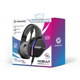 Casque Gaming Filaire Nebula Infinite Noir Multiplateforme