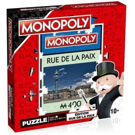 Puzzle 1000 pièces Monopoly Rue de la Paix