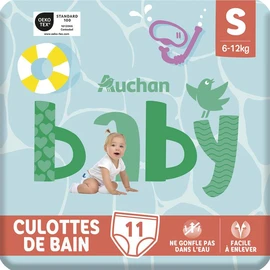 Couches culottes de piscine taille S (6-12kg) (x11)
