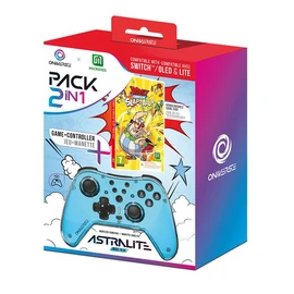 Pack Astérix et Obélix Giflez-les tous ! + Manette de Jeu Nintendo Switch - Code de Téléchargement