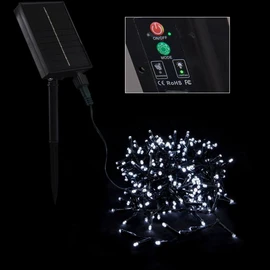 Guirlande Solaire Rechargeable 400 LED Blanc Froid 8m