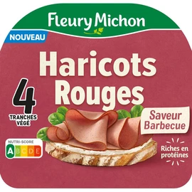 Les tranches végé haricots rouges saveur barbecue (120g)
