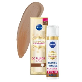 Luminous 630 cc crème fluide anti-tâches FPS 30 teinte foncé (40ml)