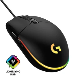Souris Gaming G203 LIGHTSYNC Filaire RVB