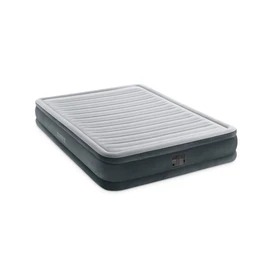 Matelas gonflable de camping électrique - 2 personnes - 203x152x33cm - FIBER TECH