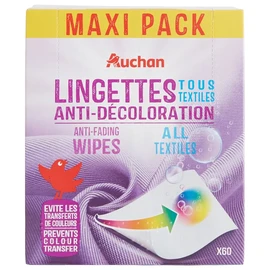 Lingettes anti-décoloration (x60)