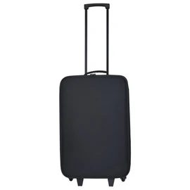 Valise souple noire 59x36x19cm