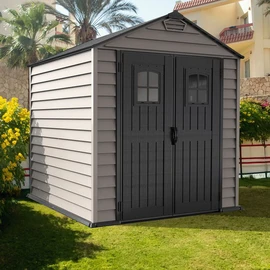 Abri de jardin PVC Storemax avec plancher 4,44m²