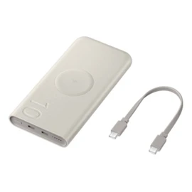 Batterie externe induction 25W 10000 mAh - Blanc