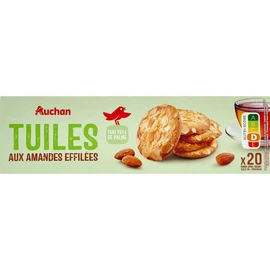 Tuiles aux amandes sans huile de palme (100g)
