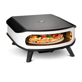 Four à pizza gaz - 8KW - Zinc - Avec pierre rotative