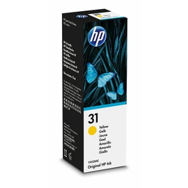 Bouteille d'encre HP 31 Jaune Authentique 70 ml (1VU28AE)
