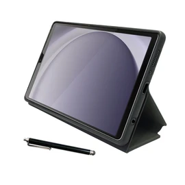 Coque de protection + stylet + verre trempé pour tablette Galaxy Tab A9 8.7" - Noir