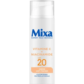 Crème anti-tâches à la vitamine C et Niacinamide SPF20 flacon pompe (50ml)