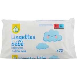 Lingettes bébé (x72)