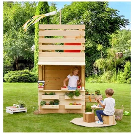 Cabane de jardin enfant - Bois - H2,28 - SHOPPING