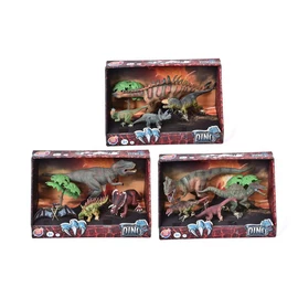 Pack de 4 Dinos + arbres