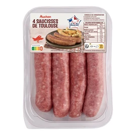Saucisses de Toulouse (x4)