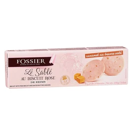 Le sablé au biscuit rose de Reims au caramel au beurre salé (110g)