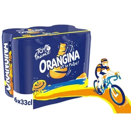 Boisson gazeuse à l'orange boîtes (6x33cl)
