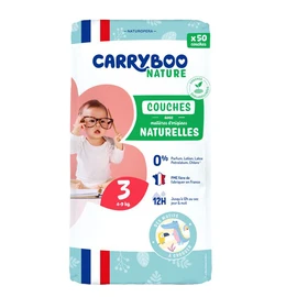 Nature couches écologiques taille 3 (4-9kg) (x50)