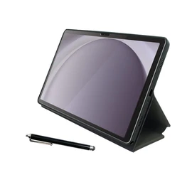 Coque de protection + stylet + verre trempé pour tablette Galaxy Tab A9+ 11" - Noir