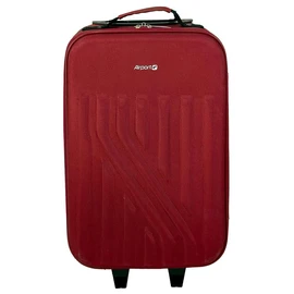 Valise souple polyester rouge 4 roues 45x29x18cm Rail