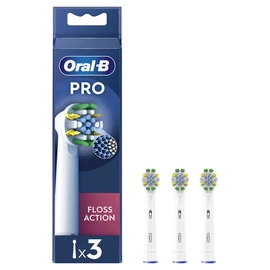 Lot de 3 brossettes FLOSS ACTION PRO - Blanc