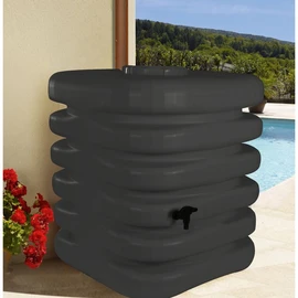 Récupérateur d'eau Anthracite - 1000L - CUBIQUE
