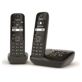Téléphone sans fil - AS690A Duo - Répondeur - Noir