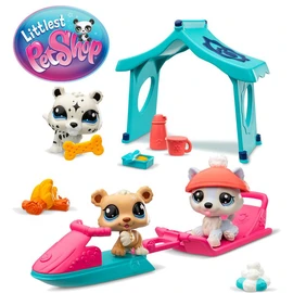 Pack 3 Littlest Pets Neige