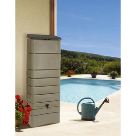 Récupérateur d'eau Taupe - 300L - MURAL