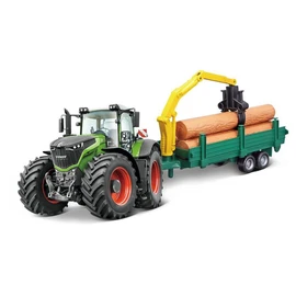 Tracteur + remorque Fendt à friction 1/43ème