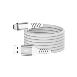 Câble de charge USB A / Lightning 1m - Blanc
