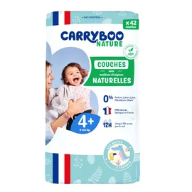 Nature couches écologiques taille 4+ (9-20kg) (x42)