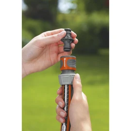 Connecteur pour raccorder 2 tuyaux d'arrosage - 19mm