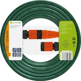 Kit complet arrosage avec tuyau - D12,5mm - Vert