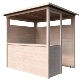 Cuisine d'été moderne - Bois - 3,12m² - SAFRAN