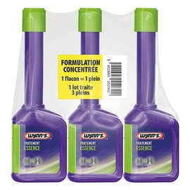 Additif carburant pour essence - 3x125ml