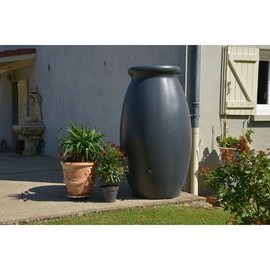 Récupérateur d'eau amphore Anthracite - 1000L - TOSCAN