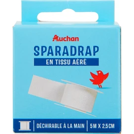 Sparadrap en tissu aéré
