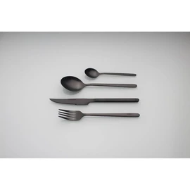 Ménagère inox noir 24 pièces