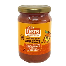 Confiture extra abricot 60% de fruits (350g)