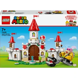 Super Marion 71435 - Combat contre Roy au Château de Peach - Jouet avec des Personnages Nintendo - Set d'Aventures pour Enfants
