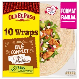 Tortillas wrap blé complet (580g)