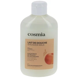 Lait de douche extraits de pêche et de lait d'avoine (250ml)