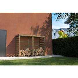 Bûcher - Bois traité autoclave - 3,4m3 - COLOMBUS XL