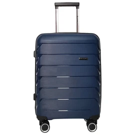 Valise cabine rigide bleue Smart Trip 56x38x20cm